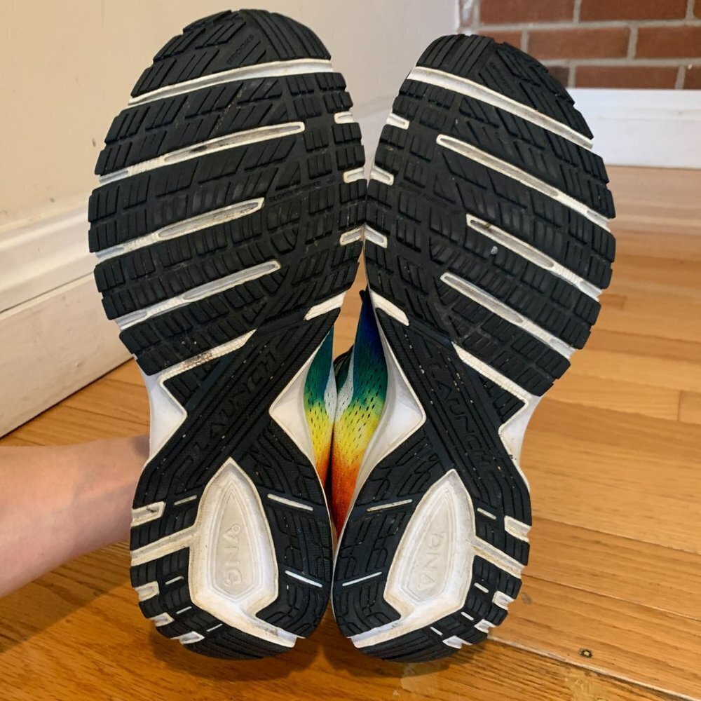 Brooks Launch 5 Sneakers Tie Dye Rock & Roll Marathon Series Athl… - Picture 13 of 13